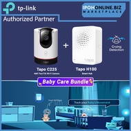 TP-Link Tapo Baby Care Bundle Promo Tapo C225 4MP Pan/Tilt Wi-Fi Camera + Tapo H100 Smart Hub Smart 
