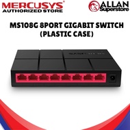 Mercusys MS108G 8-Port 10/100/1,000 Mbps Desktop Switch