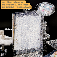 Album Kad Fotokad A5 Acrylic Kpop Jpop Idol Photocard Organizer Collection Book Card Album