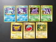 初版日文 Pokemon Card 閃卡