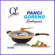 Frying pan Q2/Wok pan Frying pan Glass Lid/enamel pan 32cm Q2 free Glass Lid/Frying pan Handle Q2