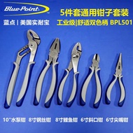 American Blue Dot 5 Keping Playar Set Playar Wayar Keluli Playar Diagonal Playar Hidung Jarum Playar