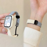 Suitable for iwatch9 watch Strap Corduroy watch Strap s8/7/6 Smart Autumn Winter Strap