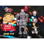 READY STOCK IT PENNYWISE NECA ACTION FIGURE