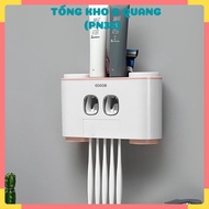 HIGH QUALITY ECOCO Toothpaste Dispenser - ECOCO Premium Toothpaste Dispenser (also toothbrush holder