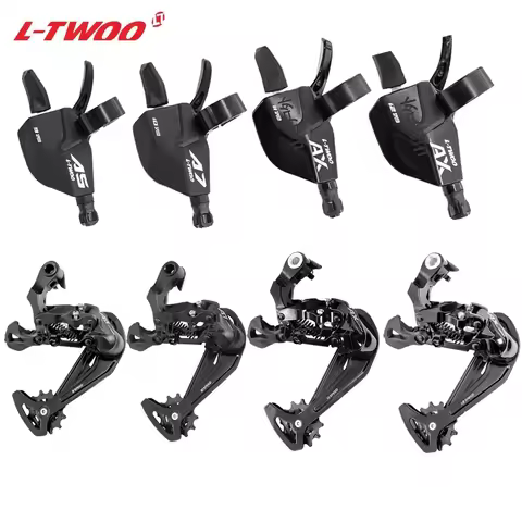 LTWOO MTB Bike Derailleur Groupset 9V 10V 11V 12 Speed Shifter A5 A7 AX11 AX12 Rear Derailleur Kit C