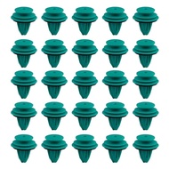 25Pcs Green Nylon Door Trim Panel Retainers Clips For Toyota 90467-10188