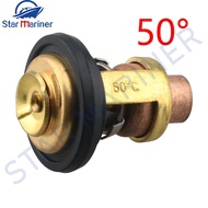 19300-881-761 Thermostat 50℃ 125℉ For Honda Outboard Motor 4 Stroke BF5 To BF100 50-52C Boat Engine 