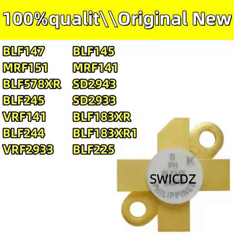 New BLF145 MRF151 BLF147 BLF225 BLF244 VRF141 BLF245 BLF578XR BLF183XR BLF177 VRF2933 SD2933 SD2943 