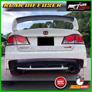 💥Ready Stock💥Honda Civic **MG Style ** FD2R/FD ** FRP Rear Diffuser ( WITHOUT PAINT )