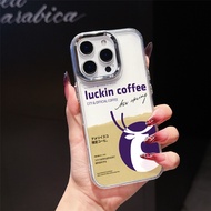 Coffee back picture transparent hot phone case For Vivo Y91C Y90 Y1S Y91 Y75 Y33E T1 Y55 IQOO Z6 tra