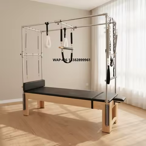 High-end Gym Fitness Machine Multi-purpose Spine Corrector Adjustable Resistance Padded Handles Pila