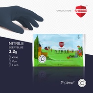 [Travel Pack] SHIRUDO LifeStyle Series BerryBlue Nitrile Disposable Glove – LOW DERMA (9”/3.2g)