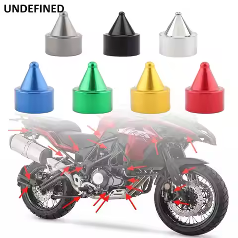 Socket Screw Nut Head Cover Hexagon Cap Protector 7.5-10mm for Yamaha MT 07 09 Tracer FZ Racing Bike