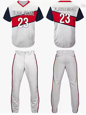 Custom Baseball Pants for Men Youth Training Uniforms Jersey Casual Running Hiking Pants with Pocket