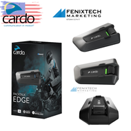 Cardo PACKTALK Edge Motorcycle Bluetooth Communication System Headset Intercom