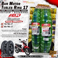 Ban Motor CORSA V22 Ring 17 Tubeless Ban Tubles Depan Belakang Motor Bebek Vixion Moge Ring 17