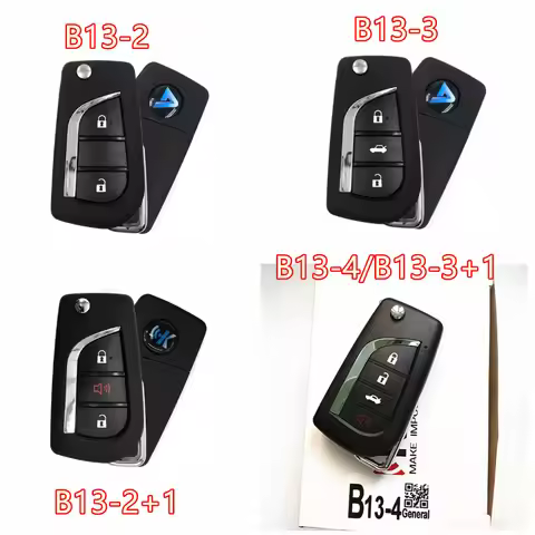 5PCS/LOT B13-2 B13-2+1 b13-3 KEYDIY KD900 B Series Remote Control Car Key For Toyota Style KD-X2/KD 