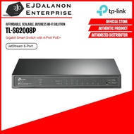 TP-Link Tl-Sg2008P Jetstream 8-Port Gigabit Smart Switch with 4-Port Poe+