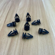 10pcs,50pcs,100pcs *ORIGINAL* PERODUA ALZA,BEZZA,MYVI NEW,ARUZ,AXIA BUMPER FRONT SIDE SKIRT CLIP