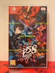 （中古二手）Switch NS遊戲 女神異聞錄5 亂戰 魅影攻手  PERSONA 5 STRIKERS 港版中文版