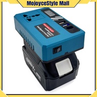 DC to AC Power Converter for Vehicles 18V/21V to 220V with Dual USB Charging Interface