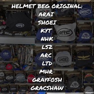 BEG 100％ ORIGINAL😍HELMET BEG ARAI SHOEI NHK KYT LTD ARC GIVI GRAYFOSH GRACSHAW LS2 GOLDWING