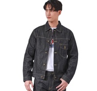 แจ็คเก็ตยีนส์ LEE RIDERS RAW DENIM (ริมแดง) ผ้าดิบ 13oz.ผลิตในไทย แบรนด์แท้ ราคา 3,790฿