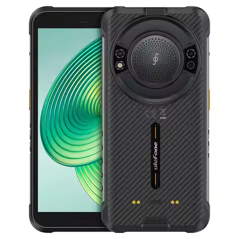 Ulefone RugKing 4G Rugged Phone 8GB+256GB Android 15 Unisoc T7255 Octa Core Smartphone 9600mAh NFC G