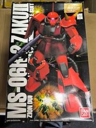 萬代Bandai Gundam MS-06R-2 ZAKU II 1996年初版 MSV 舊模 老模模型 不是HG RG EG PG