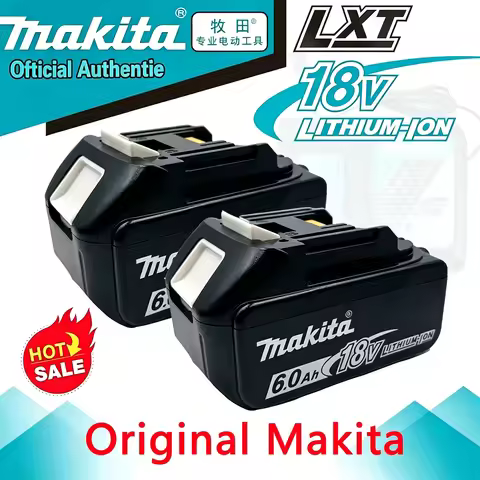 100% Genuine 18V Makita 6.0Ah 9.0Ah 5.0Ah Battery BL1840 BL1830B BL1850B BL1850 BL1860 BL1815 Replac