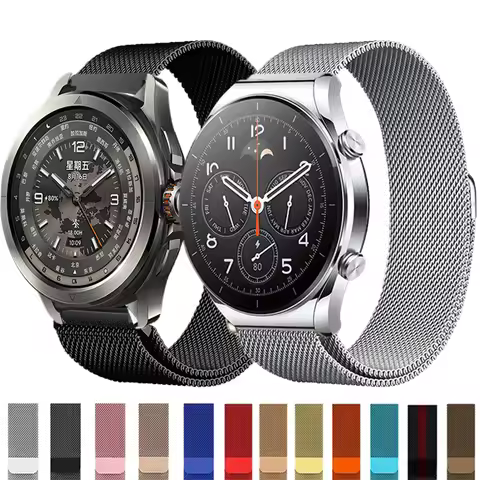 Milanese Loop For Xiaomi Watch 2 Pro Mi Watch Color 2 Strap Metal Stainless Steel Bracelet For Xiaom