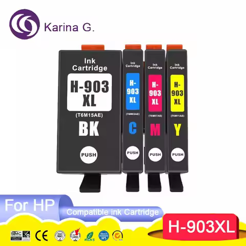 903 907 XL 903XL 907XL Premium Compatible Inkjet Ink Cartridge for HP903XL For HP Officejet Pro 6950