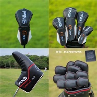 PING G400 Series Golf Club Cover for Golf Driver Golf Hybrids Golf Fairway Wood Golf Head Cover PU L