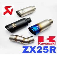 Akrapovic Exhaust Kawasaki ZX25R Slip on Piping Muffler Stainless Steel Motor Accessories ZX 25 R Ak