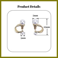 ⛅ ✝ ▜ 925 Silver Pearl Earring Korean Elegant Simple Earrings for Women Girl hikaw Fashion Accessor