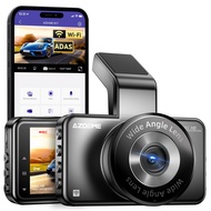 M17 WiFi Dash Cam, FHD 1080P Car Driving Recorder, 3" Screen Dashboard Camera 150° Wide Angle, Smart