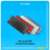 Mikuso Mercury KB-003U 78 Standard Keys Portable Wired Keyboard