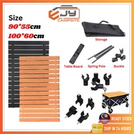 Wagon Table Top Aluminum Alloy Wagon Table Buckle Clip Wagon Foldable Board Wagon Camping Cart Meja 