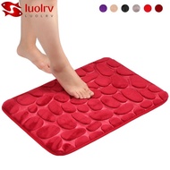 LUOLRV 40*60cm Bathroom Carpet Bathtub Living Room Soft Feet Pad Doormat