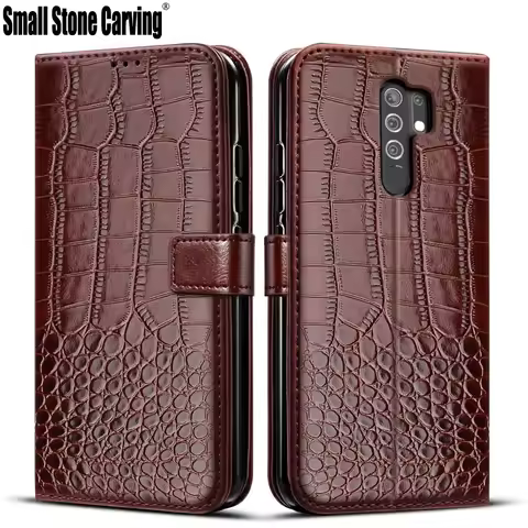 Shockproof magnetic Case For Xiaomi Redmi Note 8 Pro Phone Case flip leather Case redmi Note8pro not