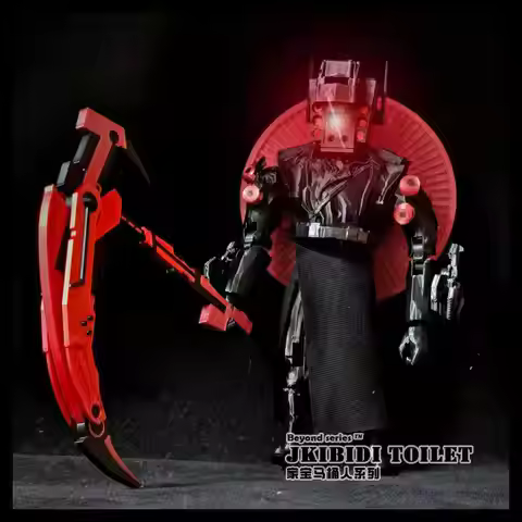 In Stock Toilet Man Warrior/Surveillance Man 15CM Half Titan Executive Executor Art Colllection Full