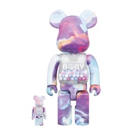 [In Stock] BE@RBRICK x My First Baby 100%+400% bearbrick