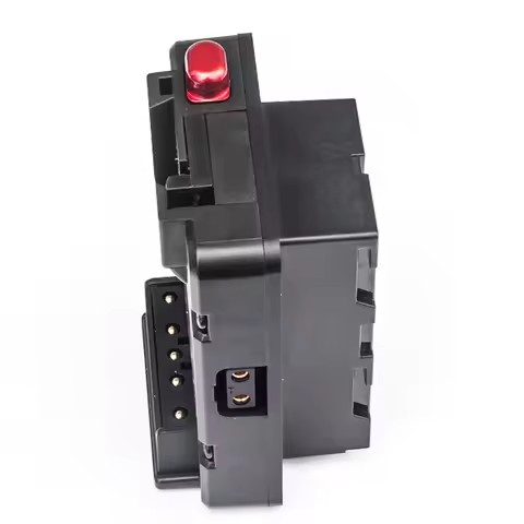 V Mount V-Lock Battery to NP-F F550 F570 F750 F970 Dummy Battery Converter Plate D-Tap for LED Light