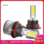 [Ready Stock] 2Pcs Y12-H1 H4 H7 H8/9/10 HB5 HB1 HB4 H13 LED Headlight Bulb IP68 Waterproof High Brightness 6000K White Light Silver Color Car Headlight Bulb for Automobile