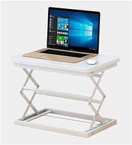 Laptop Stand For Desk Height Adjustable Laptop Cart Mobile Desk, With Black Top (Color : B) Fashionable