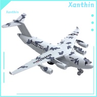 Diecast C17 Transport Plane Pull back Light Sound Aircraft Model Education Toy
