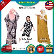 Amelie Jubah Ratu Jubah Baju Kelawar Kaftan Readystock Sabella