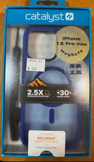 Discounted- (100% new) 全新 Catalyst iphone 15 pro max -  "Influence" Series - magsafe 防撞 case