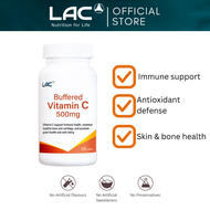 [Expiry Mar 2028] LAC Vitamin C 500mg Buffered (100 Tablets) for Immune Skin and Collagen
